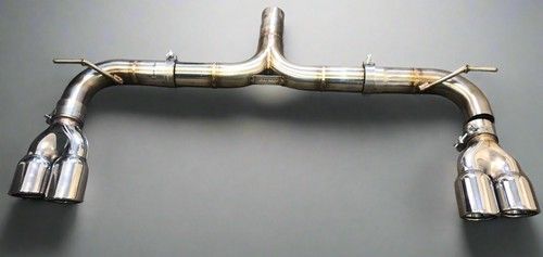 PIPE DYNAMICS SEAT LEON 2.0TDI 5F 12-19 BACK BOX DELETE QUAD EXIT EXHAUST
