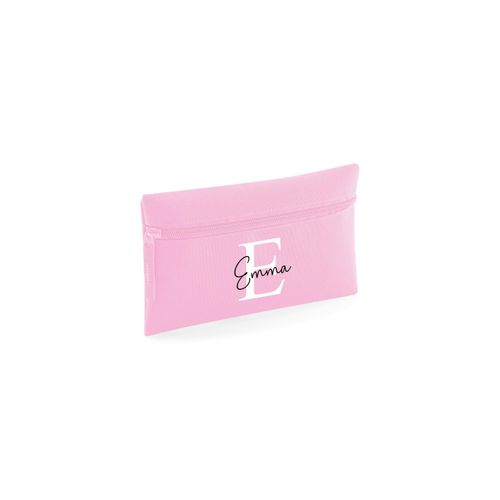 Personalised Kids Pencil Case with Name and Initial - Back to School Zip Bag — image 9