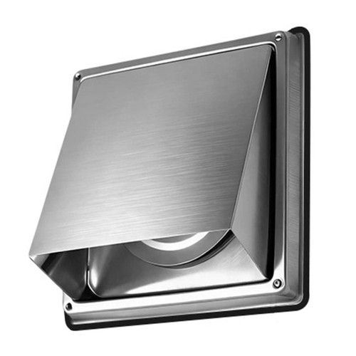 Stainless Steel Air Outlet Wall Air Vent Ducting Ventilation Exhaust Grille