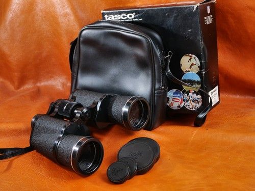 #4151 Tasco Zip Focus Binoculars 2008 10 x 50mm Fully Coated Optics Field 96m At