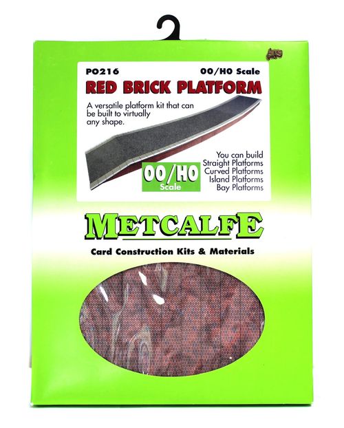 METCALFE OO/HO SCALE LOT OF 4 WALL/PLATFORM CARD CONSTRUCTION KIT PACKS — image 4