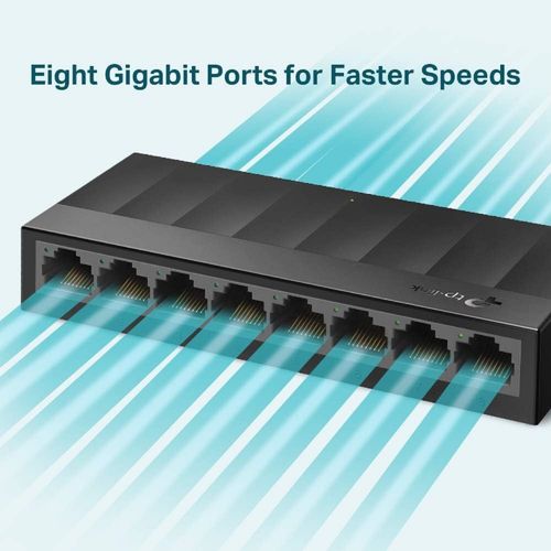 8 Port TP-LINK Gigabit Fast Ethernet Switch LAN Network Splitter Hub Wired — image 2