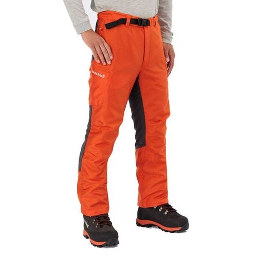 Mont-Bell Logger Pants Orange Chainsaw Safety Trousers — image 1