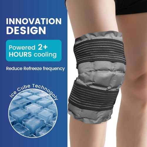 Ice Pack for Knee Replacement Surgery, Reusable Hot Cold Pack Knee Ice Pack Wrap — image 12