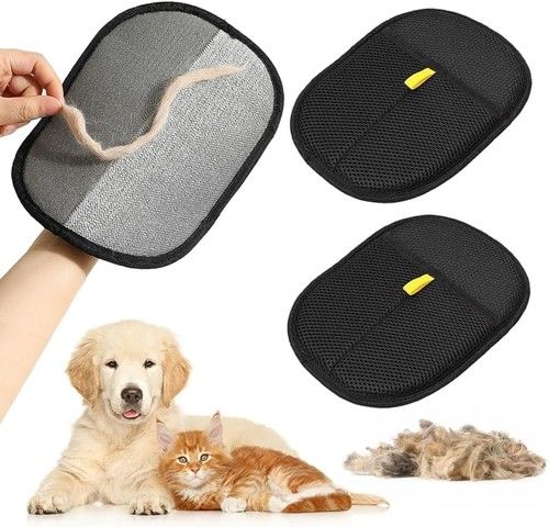 Pet Hair Removal Glove Magic Brush Dog Cat Grooming Electrostatic lint Remover