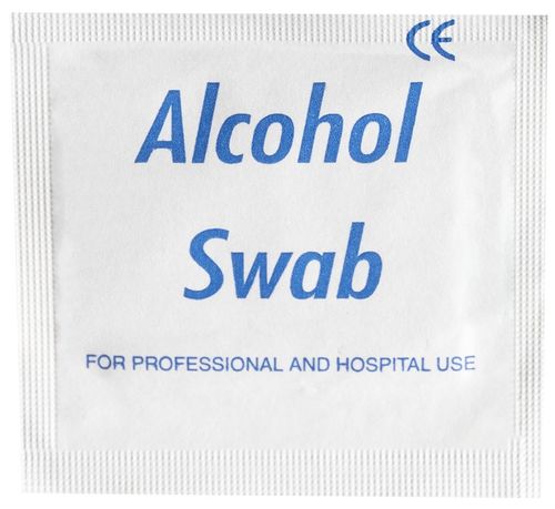 Alcohol Swabs 100 Pack – Medical Pre-Injection Sterile Wipes, 70% Isopropyl Alc — image 2