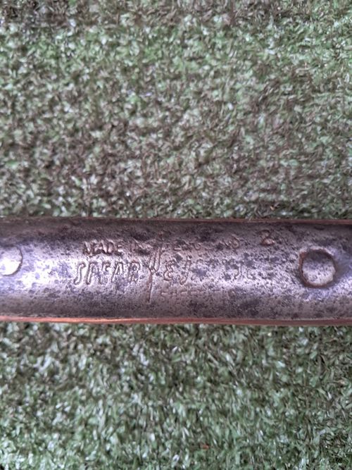 Vintage Garden Fork Spear & Jackson 5 Prong Fork Wood D Block Handle (#160) — image 7