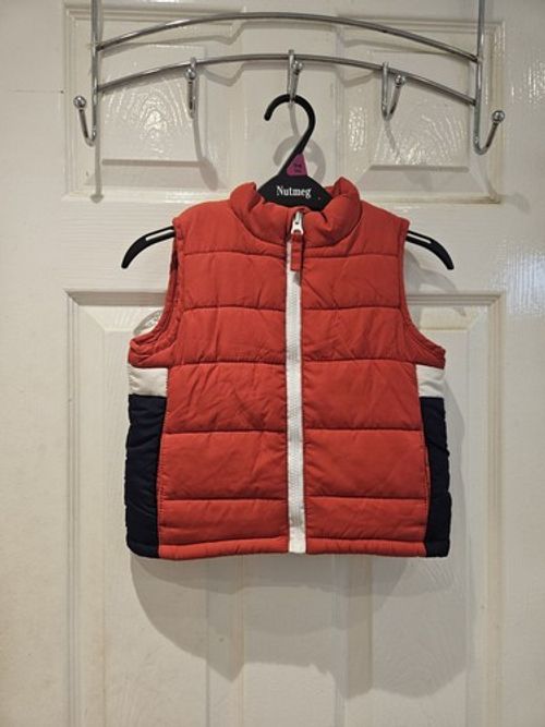 Boys Mitch & Sons Bodywarmer Gillet Size 18 Months - Red - 12-18 Months