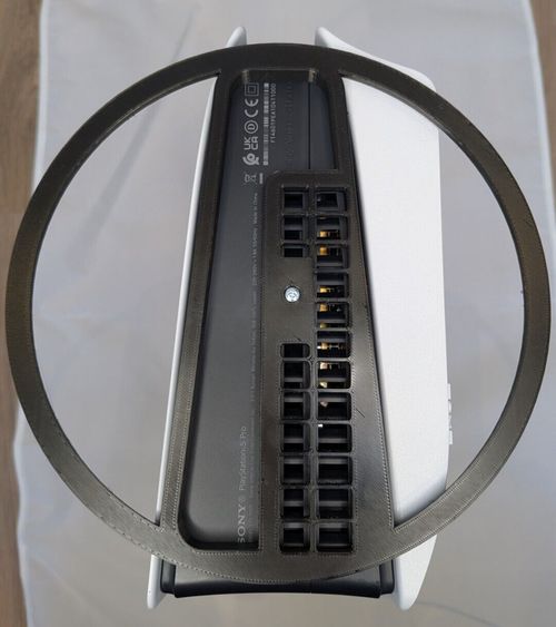 Sony Playstation 5 Pro - AIRFLOW OPTIMISED - Vertical Stand PS5 with Screw BLACK — image 7