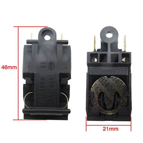 5PCS 16A Power ​Electric Kettle Thermostat Temperature Control Switch Steam Acc — image 2