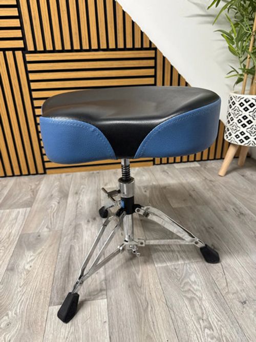 Big Dog Drum Stool Saddle Throne / Height Adjustable / Double Braced #WL36