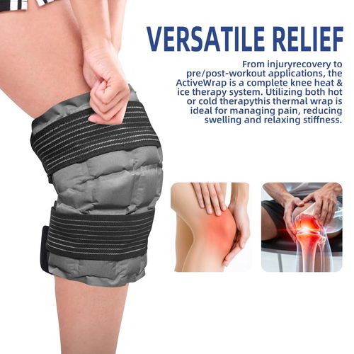Ice Pack for Knee Replacement Surgery, Reusable Hot Cold Pack Knee Ice Pack Wrap — image 8