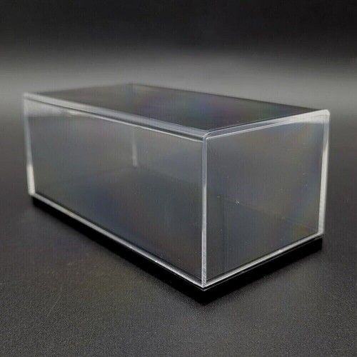 1pc 1:43 Acrylic Case Display Box Clear Dust Proof W/ Base For Model Car Toys