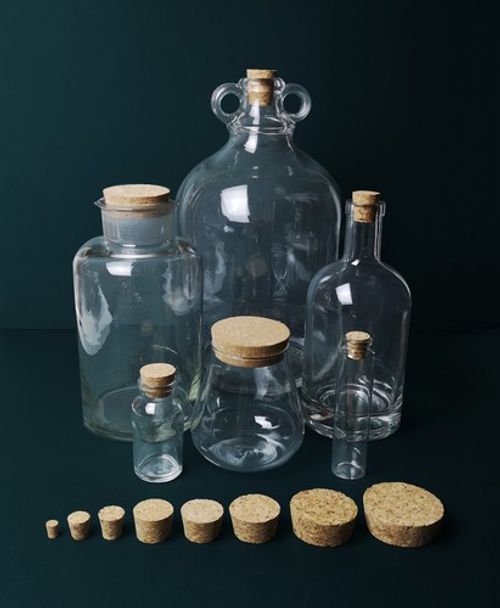 Tapered Cork Stoppers. Large, Lids, Bottle, Jar, Bung, Craft, Terrarium, Stopper
