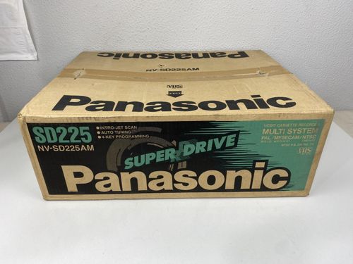 Panasonic NV-SD225 Multisystem VHS Video Recorder VCR NEW Sealed Box 🔥 — image 1