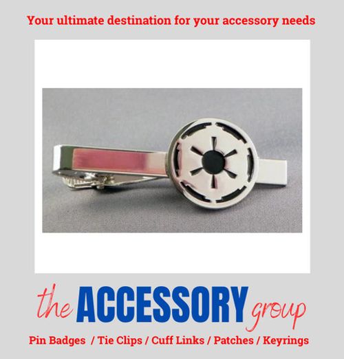 New Star Wars Galactic Empire TV Film tie clip Enamel metal Tie-pin clip
