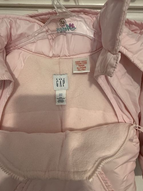 GAP Baby Girls Winter Snowsuit, Size 9-12 Months — image 8