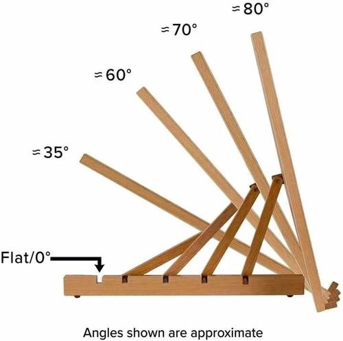 Wooden Art Drawing Board Table Easel Adjustable Desk A3 Art & Craft Workstation — image 4