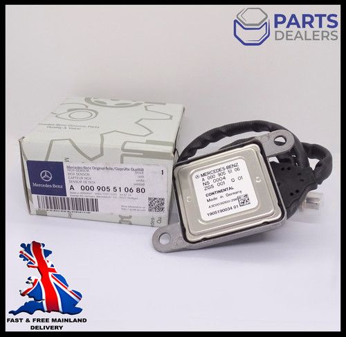 NEW GENUINE MERCEDES NOX SENSOR ML GL GLE GLS S C E CLASS W172 W222 A0009055106
