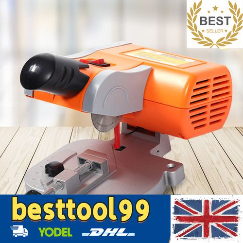 Electric Miniature Desktop 45-degree Cutting Machine Miter Saw 7800r/min 220V UK — image 1