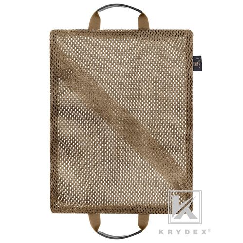 KRYDEX Tactical Mesh Pouch Set Modular Storage Organizer Pockets Coyote Brown — image 16