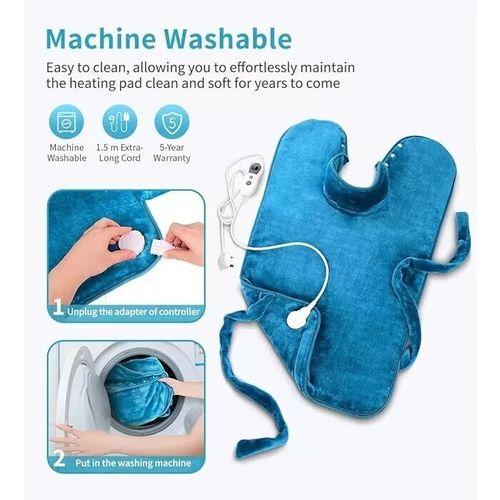 Hosome Electric Heating Pad for Neck Shoulder Back Warmer Pain Muscle Relief NEW — image 6