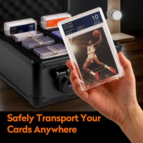 JoyHood Graded Card Storage Box Case for PSA Slabs Top Loaders and Sports Cards — image 6