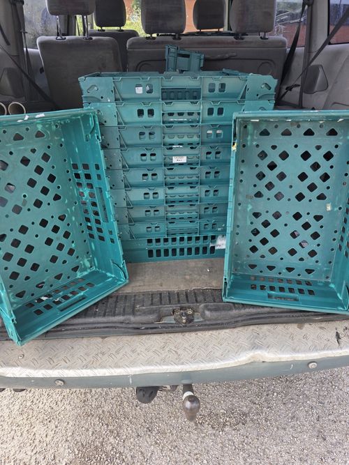 10 BALE ARM CRATES 60X40X18CM — image 2