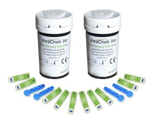 VivaChek 100 Strips / 100 Lancets Auto-Code Blood Glucose Monitoring System New