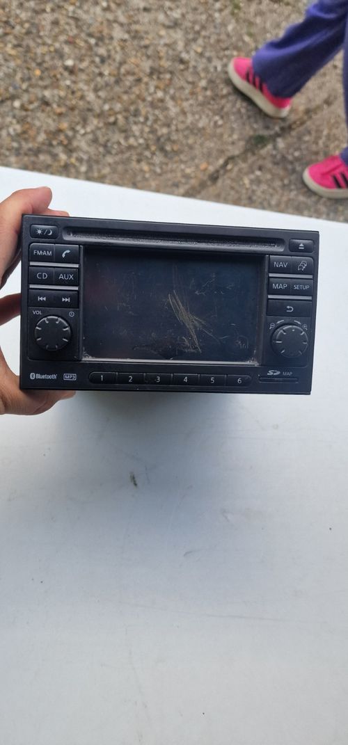NISSAN NOTE /Juke SATELLITE NAVIGATION SAT NAV CD UNIT 25915BH20A Working — image 2