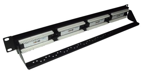 9U 400mm Deep 19" Wall Mounted Bracket + Rackmount CAT6 PATCH PANEL & PDU — image 6