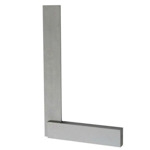 6" Inch 150mm Engineers Precision Polished Steel Set Square — image 1