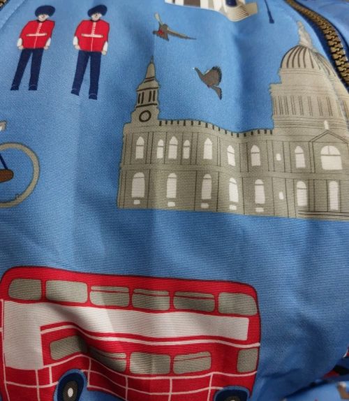 Joules 3-6 Months Snowsuit Boys Girls London  Bus solider Blue hooded  Snow Suit — image 5