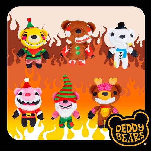 Deddy Bears Soft Toy Xmas Series 2 Complete Collection Pack of — image 6