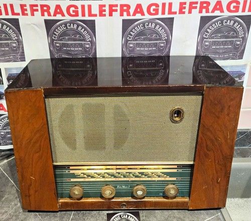 Vintage PYE Tabletop Valve Radio FM /LW  With Bluetooth conversion