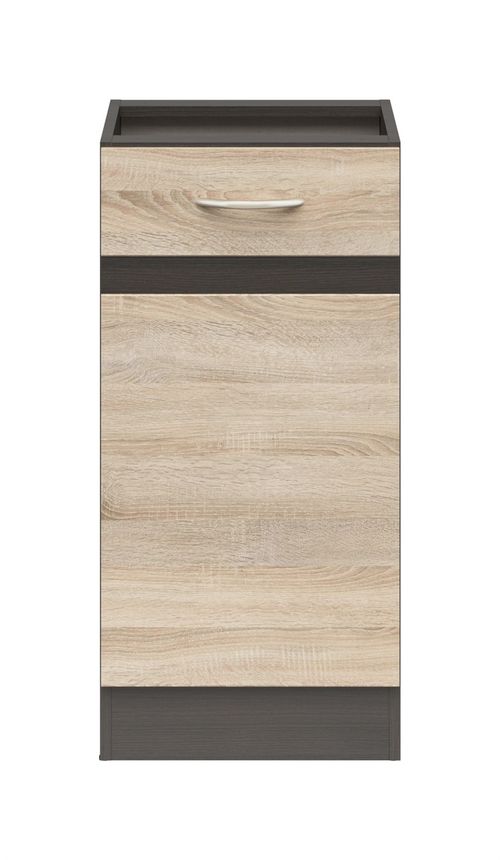 Corner Kitchen Cabinet Set 11 Right Unit Complete Fitted Sonoma Oak Wenge Junona — image 9
