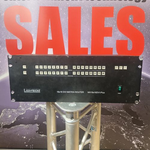 Lightware MX16x16DVI-Plus DVI Matrix Switcher, Used — image 1
