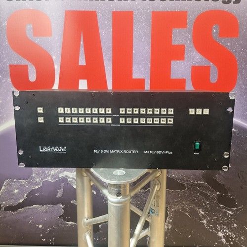 Lightware MX16x16DVI-Plus DVI Matrix Switcher, Used