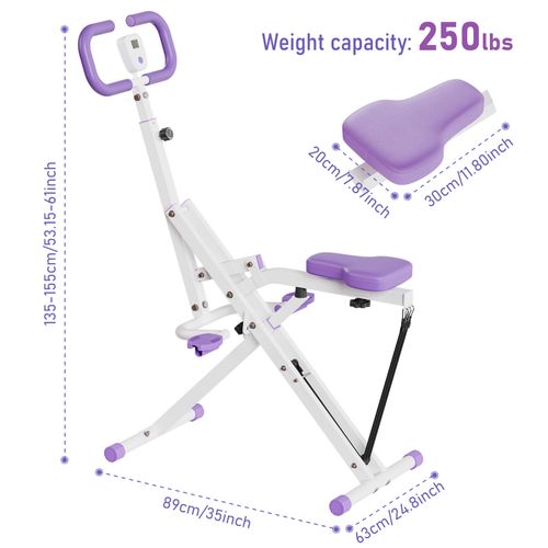 LCD Deep Squat Assist Trainer Machine Exercise Training for Home Gym Workout — image 11