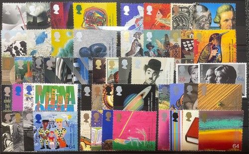 GB QEII 1999 Commemorative Stamps Full Year Set SG2069 - SG2122 MNH