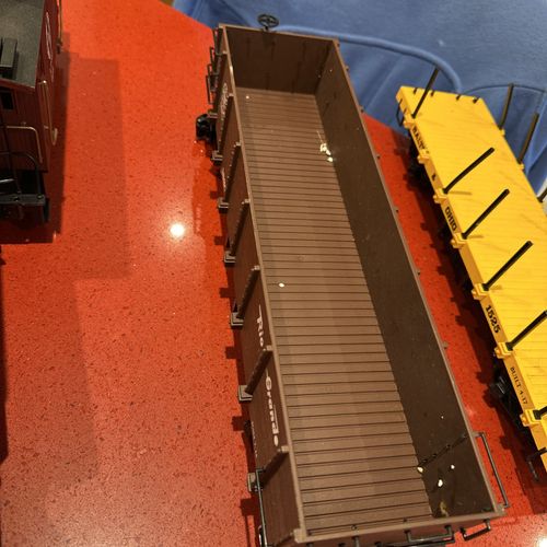 Bachmann's BIG HAULER Train Set G SCALE engine and wagons 90s spares or repair  — image 17