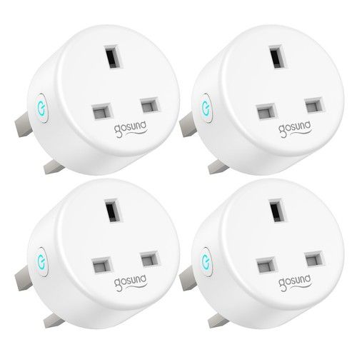 1/2/4Packs Wireless WiFi Smart Plug Sockets Power Socket For Alexa Google Home