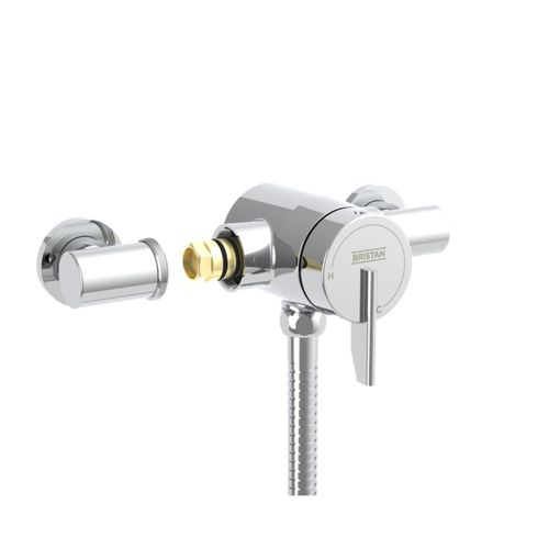 Bristan Sonqiue2 Thermostatic Chrome Shower Valve With Adjustable Riser Kit — image 5