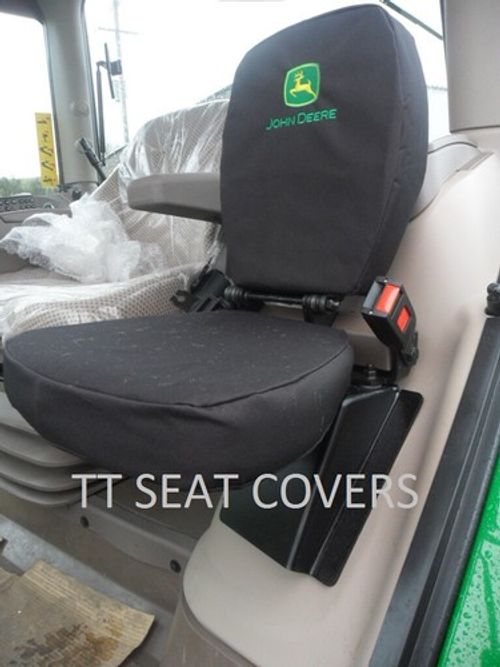 john deere r series tractor passenger seat cover with logo
