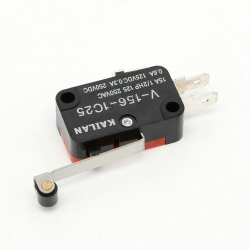 5Pack V-156-1C25 Micro Limit Switch Long Hinge Roller Momentary SPDT Snap Action — image 2