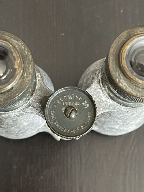 WW1, German, Emil Busch A-G Rathenow, Fernglas 08, Military Binoculars — image 6