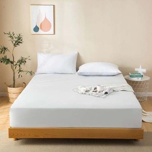 Brushed Microfibre Fitted Sheet 26cm Deep Soft Bed Sheet Single Double King SK