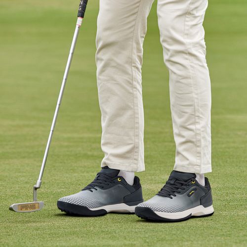 FitVille Men's Golf Shoes Water Resistant Outdoor Spiked Trainers Wide Sneakers — image 3