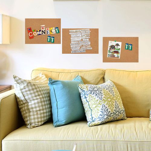 Self Adhesive Cork Sheet, 5Pcs Adhesive Cork Backing Sheets Board 1Mm Thick for — image 6