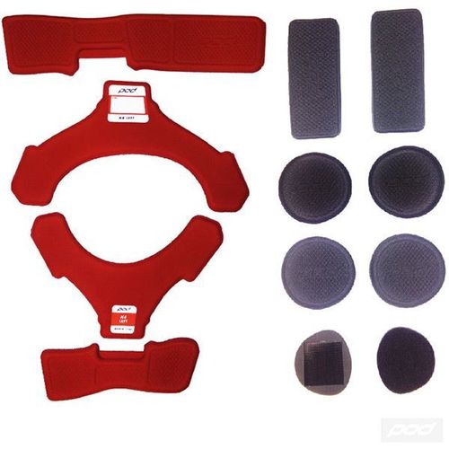 Pod Active Motocross Knee Brace Pad Set K4 Red Left MX Off Road Enduro Quad ATV — image 1